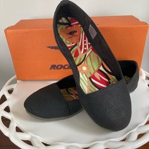 Rocket Dog Woman’s Opel Fish Black Soft Flats